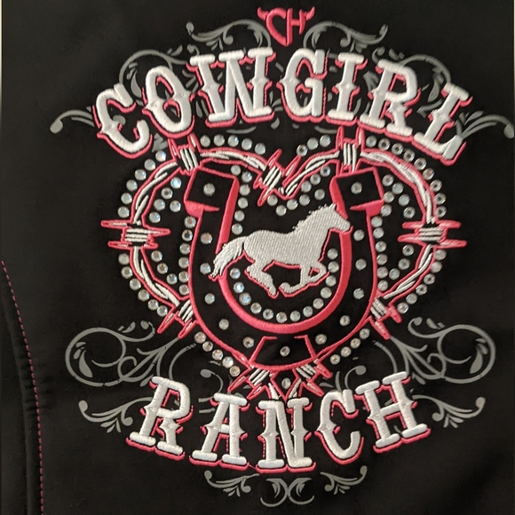 Cowgirl Hardware Girls Softshell Vest - Picture 6 of 7